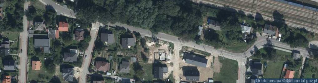 Zdjęcie satelitarne Dworcowa ul.