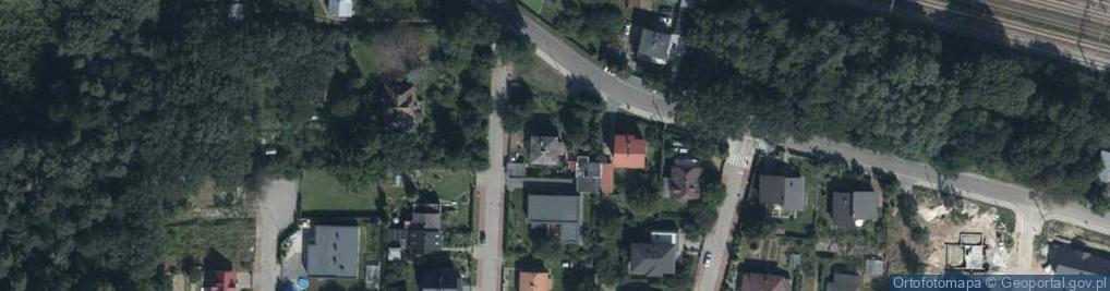 Zdjęcie satelitarne Dworcowa ul.