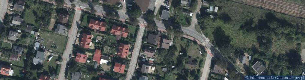 Zdjęcie satelitarne Dworcowa ul.