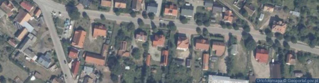 Zdjęcie satelitarne Dworcowa ul.