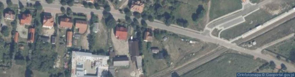 Zdjęcie satelitarne Dworcowa ul.