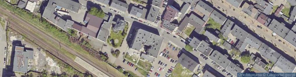 Zdjęcie satelitarne Dworcowa ul.