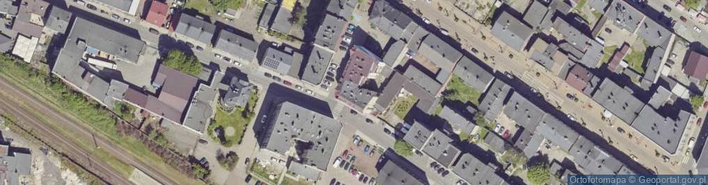 Zdjęcie satelitarne Dworcowa ul.