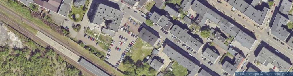 Zdjęcie satelitarne Dworcowa ul.