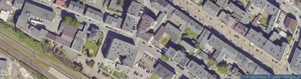 Zdjęcie satelitarne Dworcowa ul.