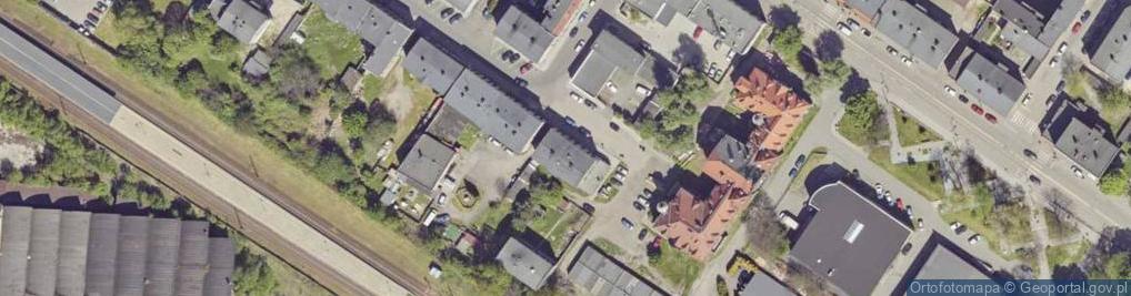 Zdjęcie satelitarne Dworcowa ul.