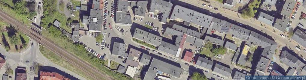 Zdjęcie satelitarne Dworcowa ul.