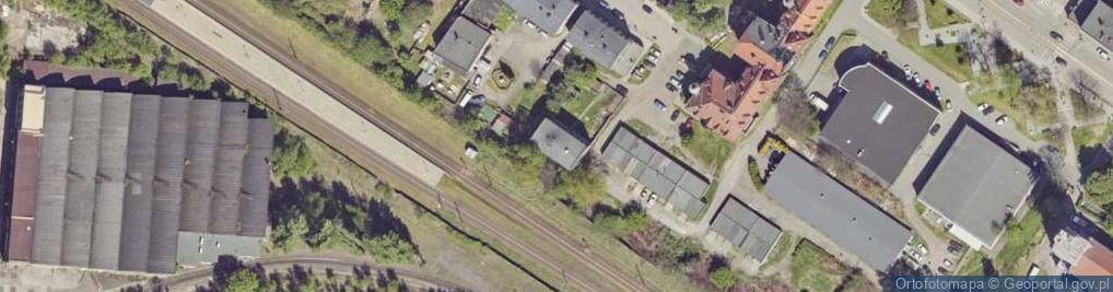Zdjęcie satelitarne Dworcowa ul.