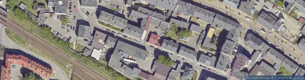 Zdjęcie satelitarne Dworcowa ul.