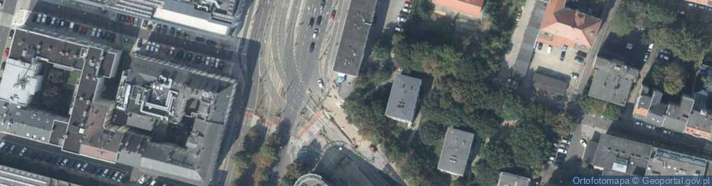 Zdjęcie satelitarne Dworcowa ul.