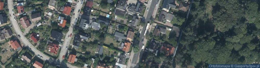 Zdjęcie satelitarne Dworska ul.