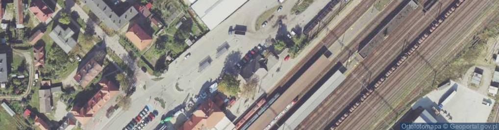 Zdjęcie satelitarne Dworcowa ul.