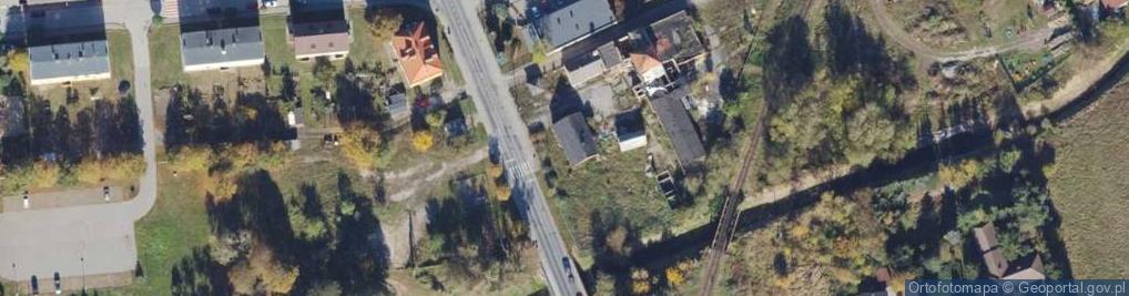 Zdjęcie satelitarne Dworcowa ul.