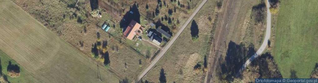 Zdjęcie satelitarne Dworcowa ul.