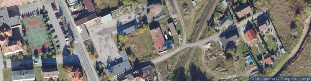 Zdjęcie satelitarne Dworcowa ul.