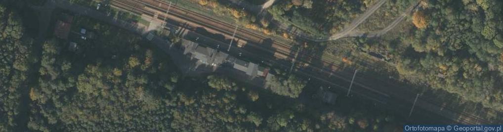 Zdjęcie satelitarne Dworcowa ul.