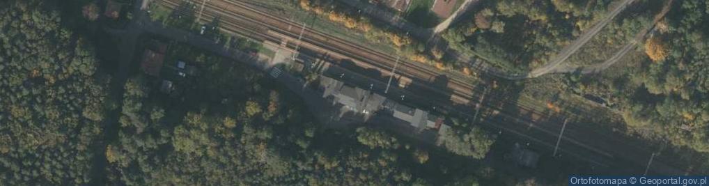 Zdjęcie satelitarne Dworcowa ul.