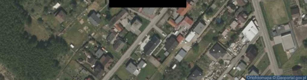 Zdjęcie satelitarne Dworcowa ul.