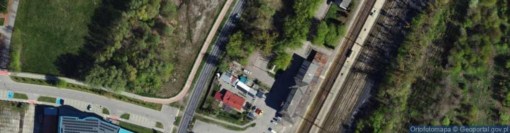 Zdjęcie satelitarne Dworcowa ul.