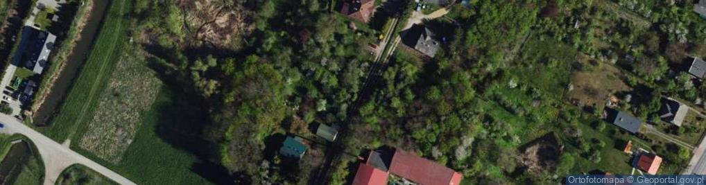 Zdjęcie satelitarne Dworska ul.