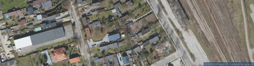 Zdjęcie satelitarne Dworcowa ul.
