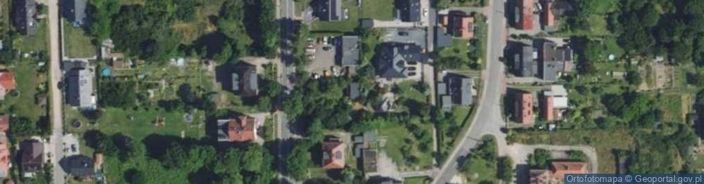 Zdjęcie satelitarne Dworcowa ul.