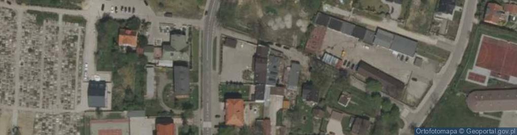 Zdjęcie satelitarne Dworcowa ul.