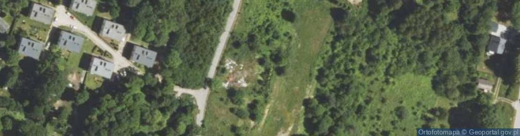 Zdjęcie satelitarne Dworska ul.