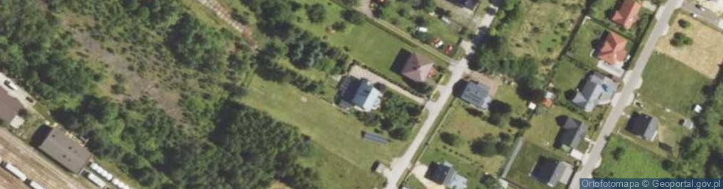 Zdjęcie satelitarne Dworska ul.