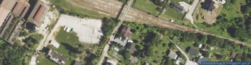 Zdjęcie satelitarne Dworska ul.