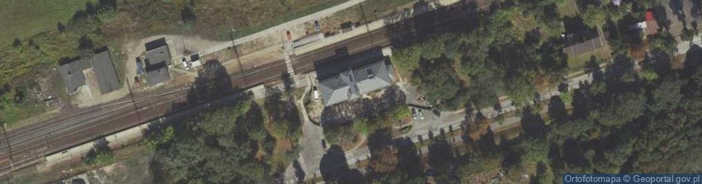 Zdjęcie satelitarne Dworcowa ul.