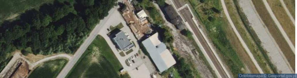 Zdjęcie satelitarne Dworcowa ul.