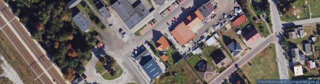 Zdjęcie satelitarne Dworcowa ul.