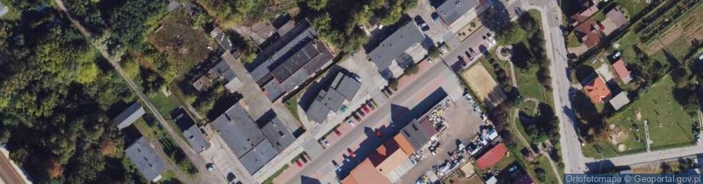 Zdjęcie satelitarne Dworcowa ul.