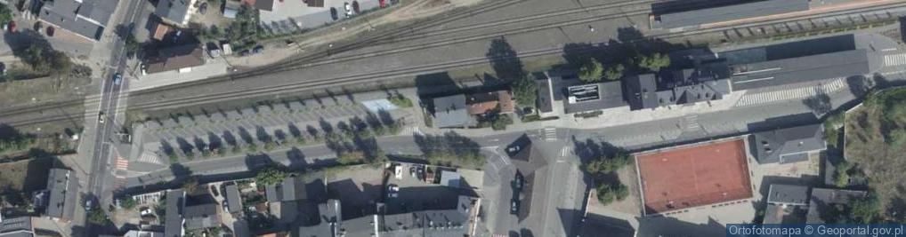 Zdjęcie satelitarne Dworcowa ul.
