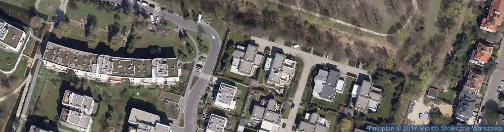 Zdjęcie satelitarne Dworska ul.