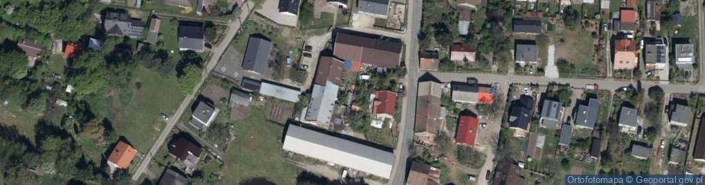Zdjęcie satelitarne Dworska ul.