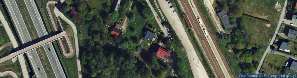Zdjęcie satelitarne Dworcowa ul.