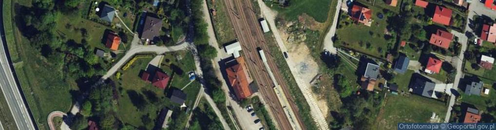 Zdjęcie satelitarne Dworcowa ul.