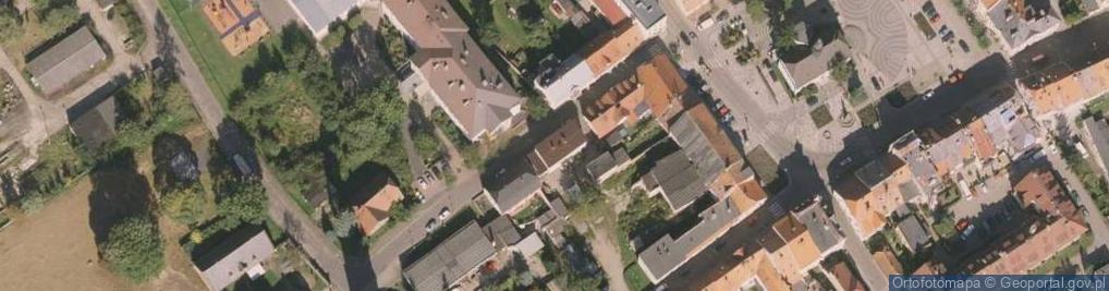 Zdjęcie satelitarne Dworcowa ul.