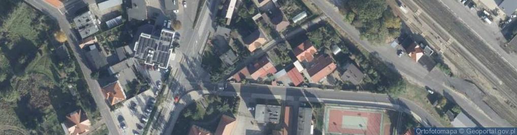 Zdjęcie satelitarne Dworcowa ul.