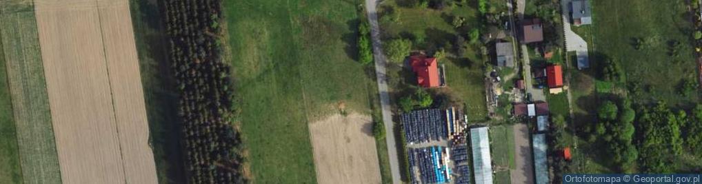 Zdjęcie satelitarne Dworska ul.