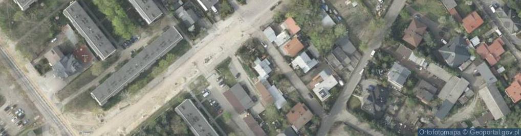 Zdjęcie satelitarne Dworska ul.