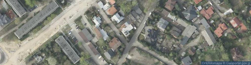 Zdjęcie satelitarne Dworska ul.