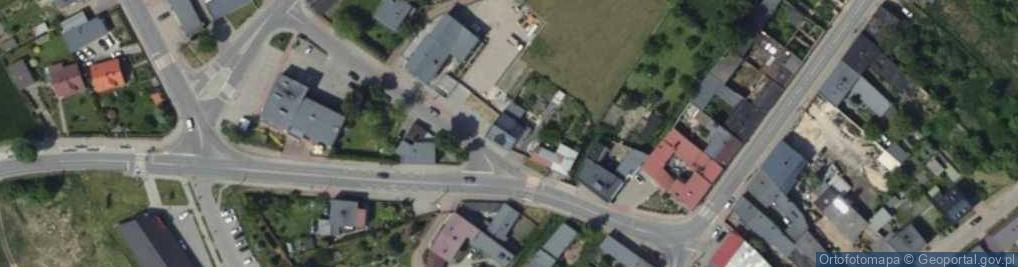Zdjęcie satelitarne Dworcowa ul.