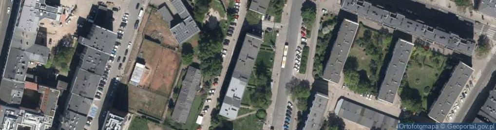 Zdjęcie satelitarne Dworcowa ul.