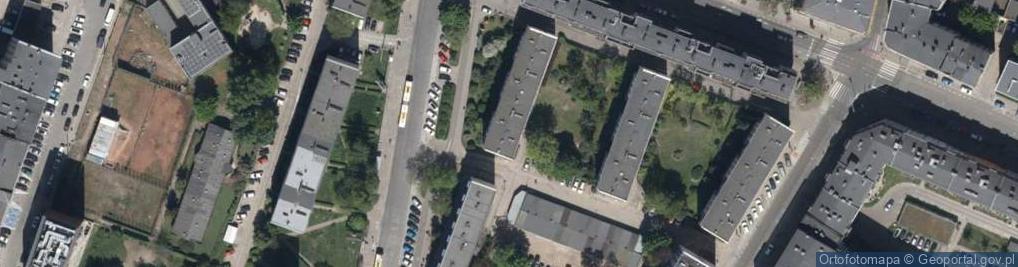 Zdjęcie satelitarne Dworcowa ul.