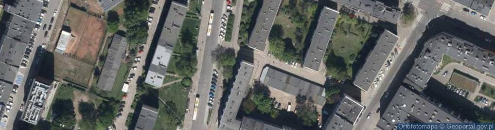 Zdjęcie satelitarne Dworcowa ul.