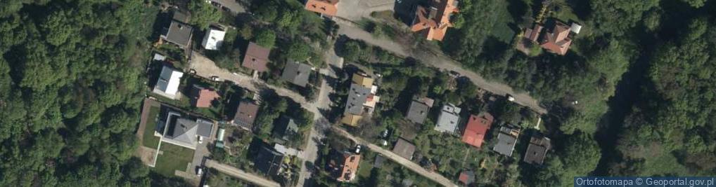 Zdjęcie satelitarne Dworska ul.