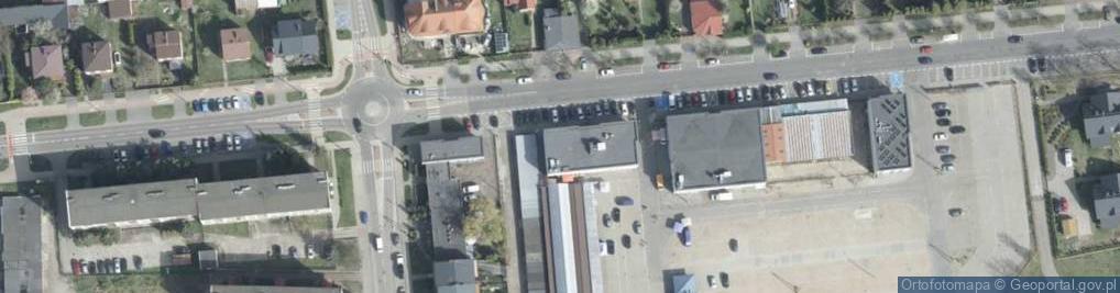 Zdjęcie satelitarne Dworcowa ul.